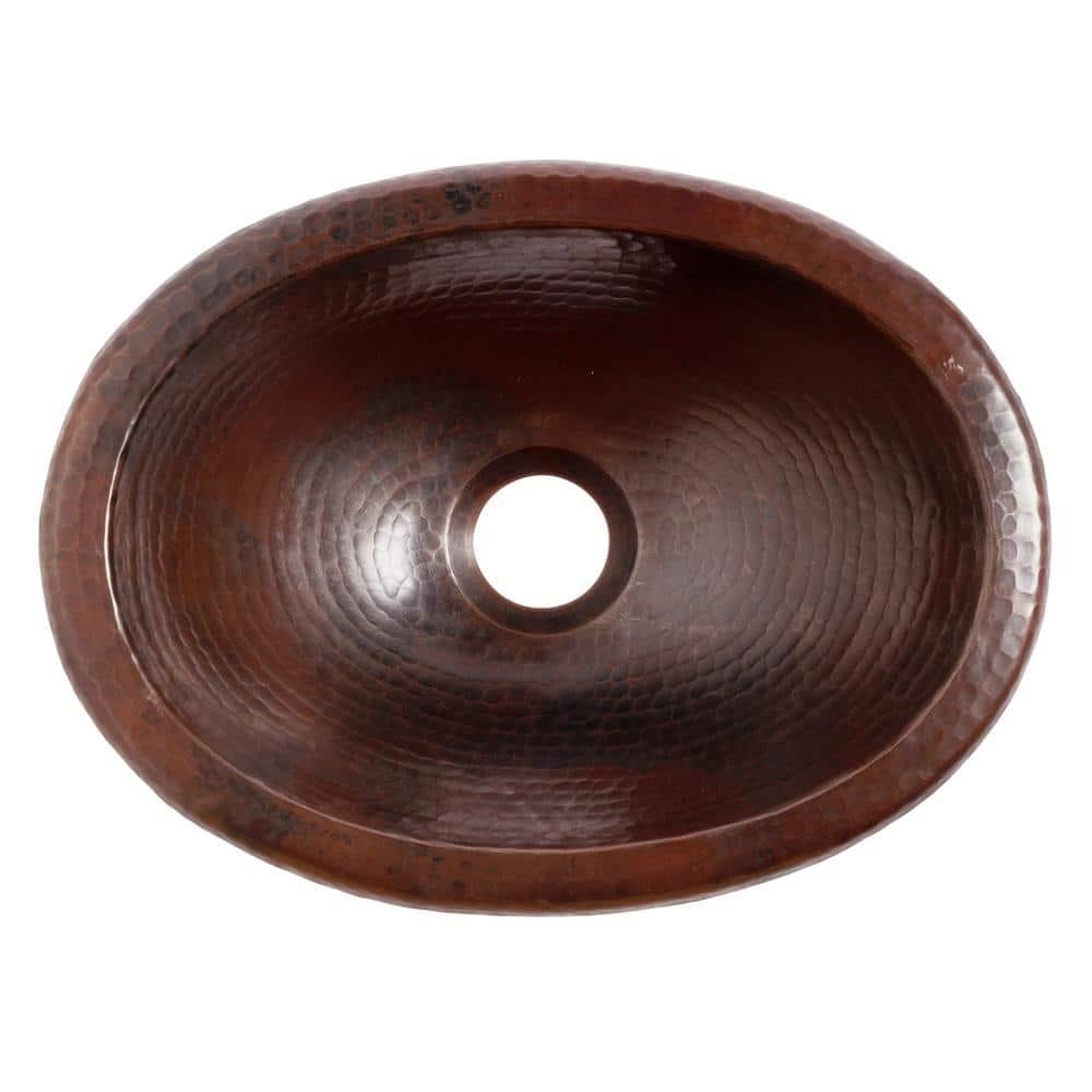 Schrodinger 12" Dual Flex Bathroom Sink in Copper