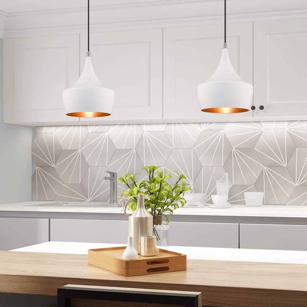 Schultz Single Light Metal Dimmable Pendant