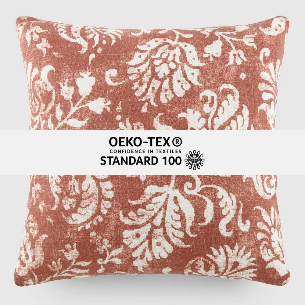 Cotton Throw Square Pillow Cover & Insert