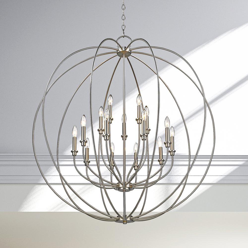 Livex Lighting - Milania - 15 Light Foyer Chandelier in Farmhouse Style - 42
