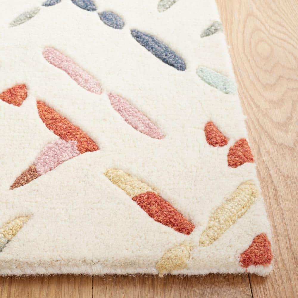 Charters Towers Abstract Handmade Tufted Wool Area Rug