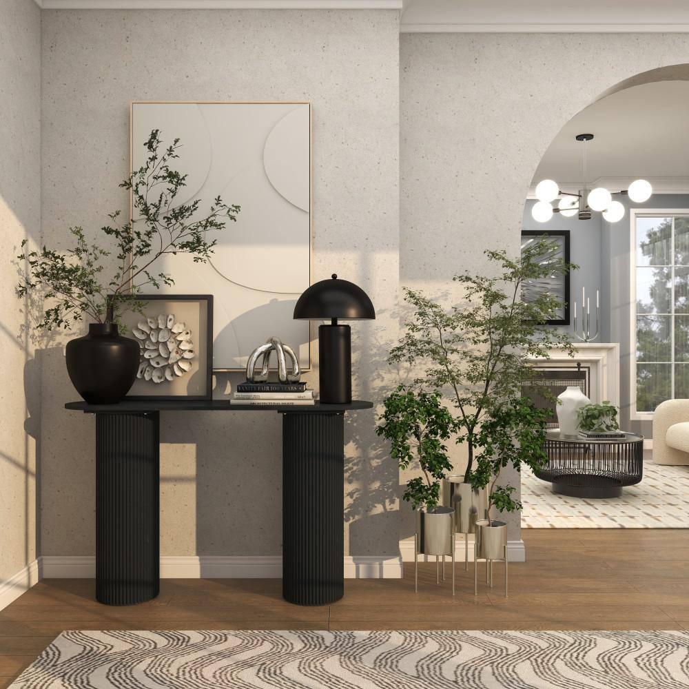 Set of 3 Contemporary Metal Planters in Stands - Olivia & May