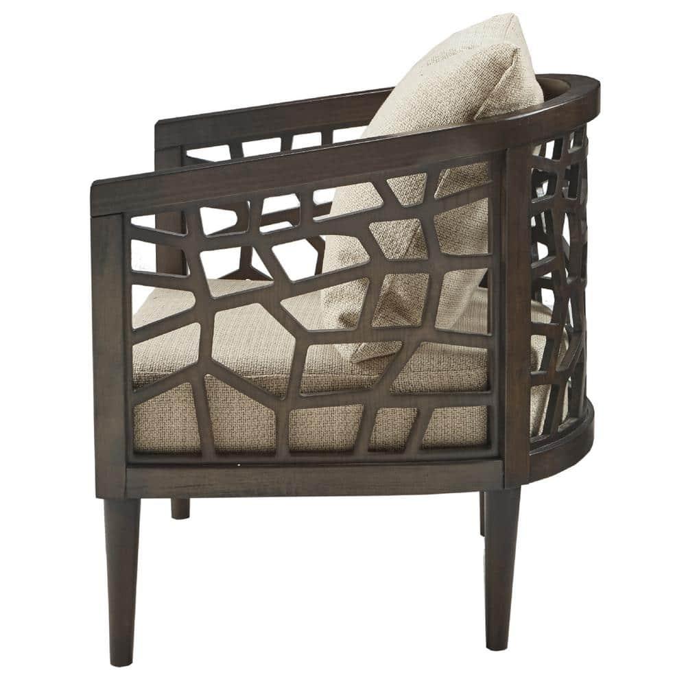 Pierre 27" W Polyester Barrel Chair
