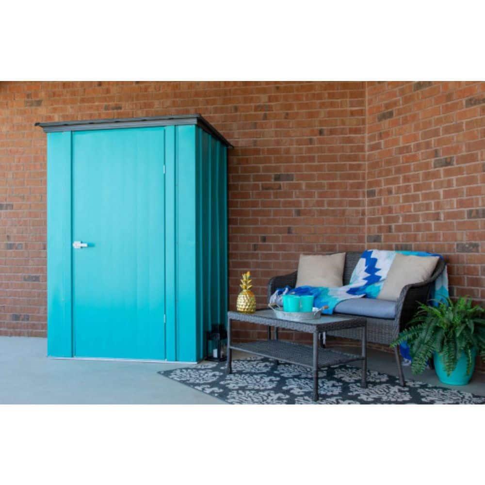 Arrow Spacemaker 4 ft. W x 3 ft. D Metal Vertical Storage Shed