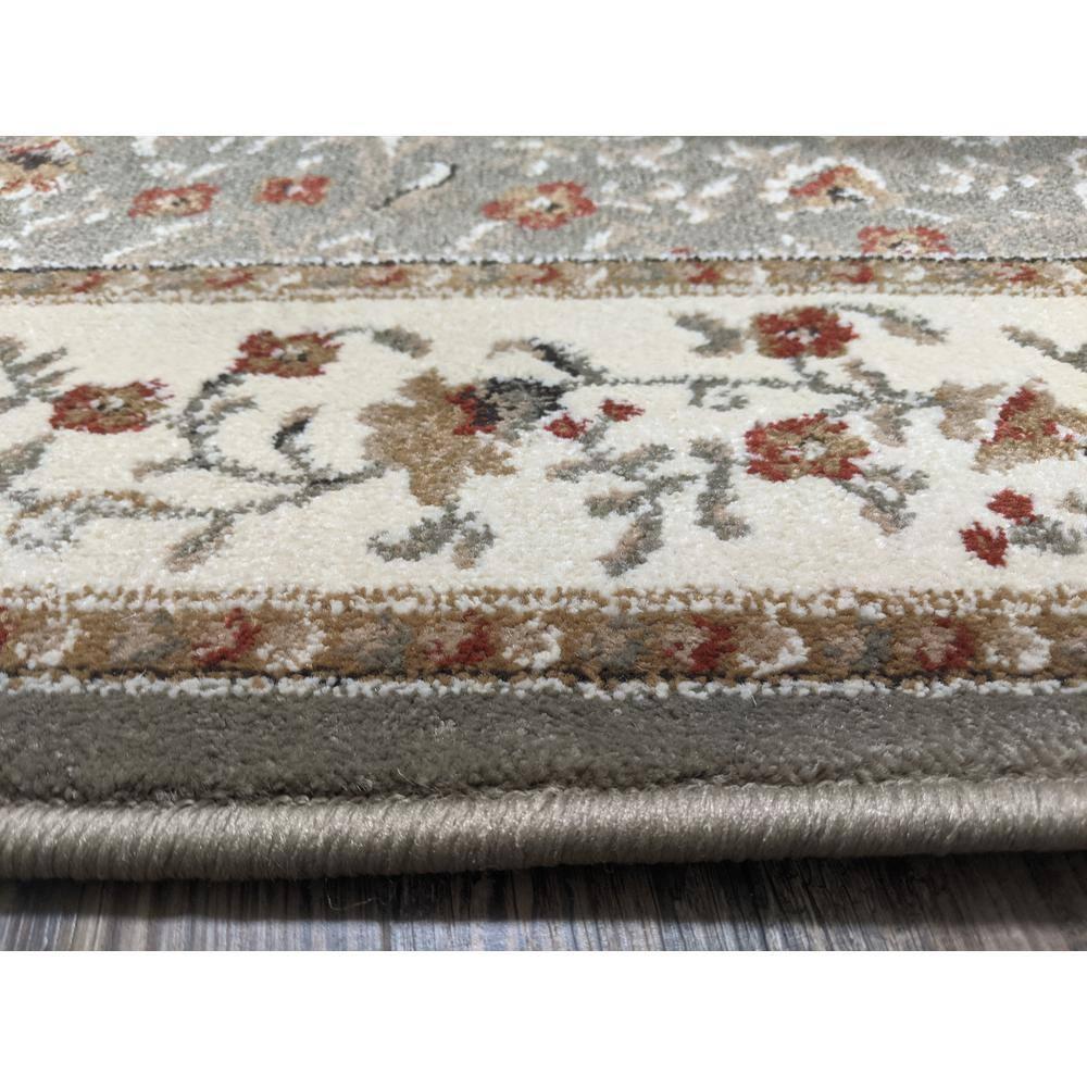 Radici Usa Como Area Rug 1593 Sage Italian Bordered 7' 9" x 11' Rectangle
