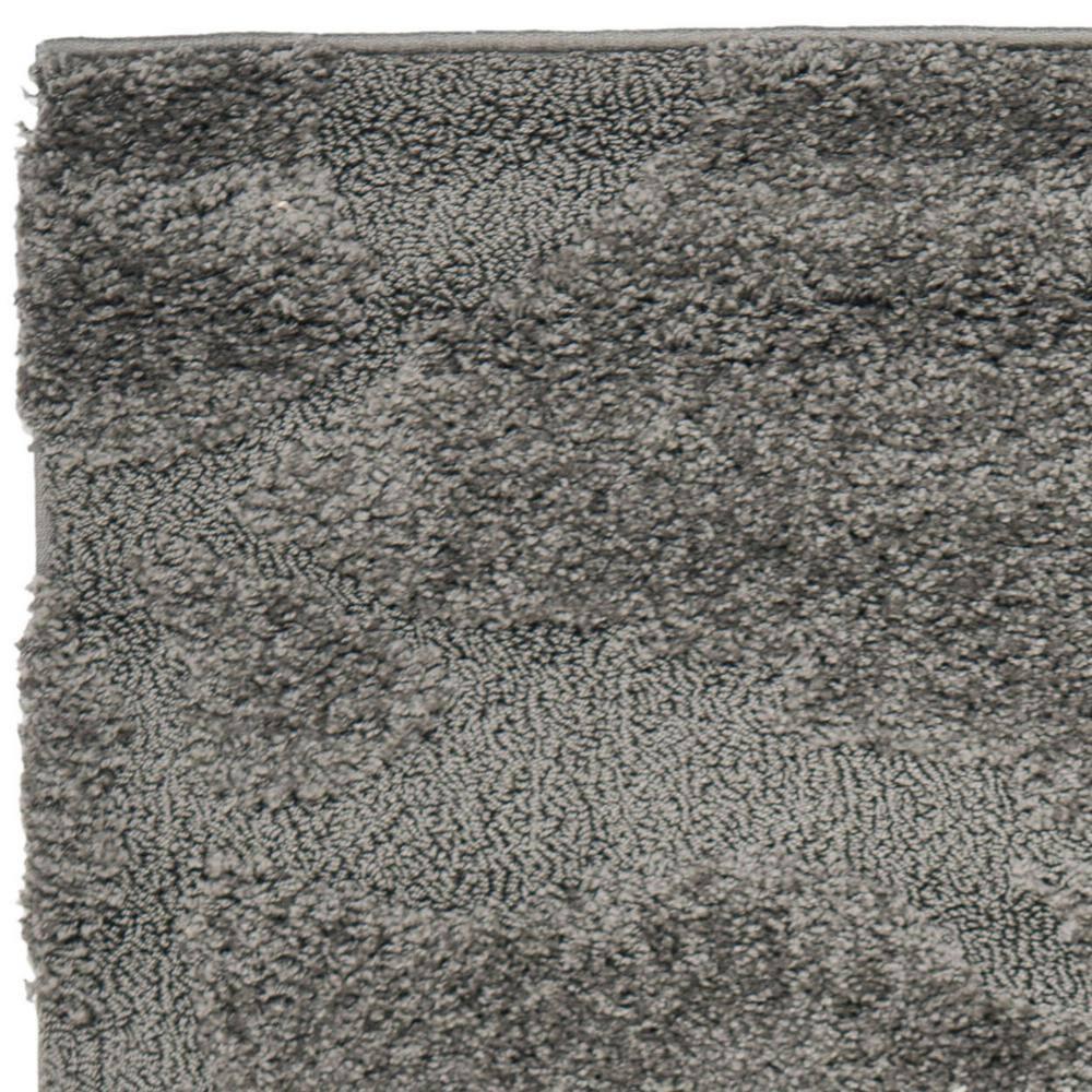 Florida Shag SG459 Power Loomed Indoor Accent Rug - Grey/Beige - 3'3"x5'3" - Safavieh