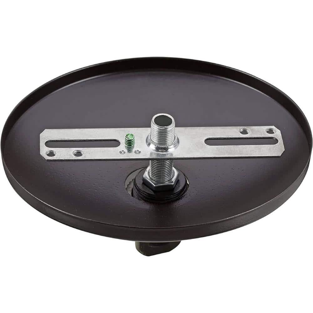 Aspen Creative 21511-12 Canopy Kit, 5"D with Collar Loop, 1" Center Hole, Oil Rubbed Bronze, 2PK