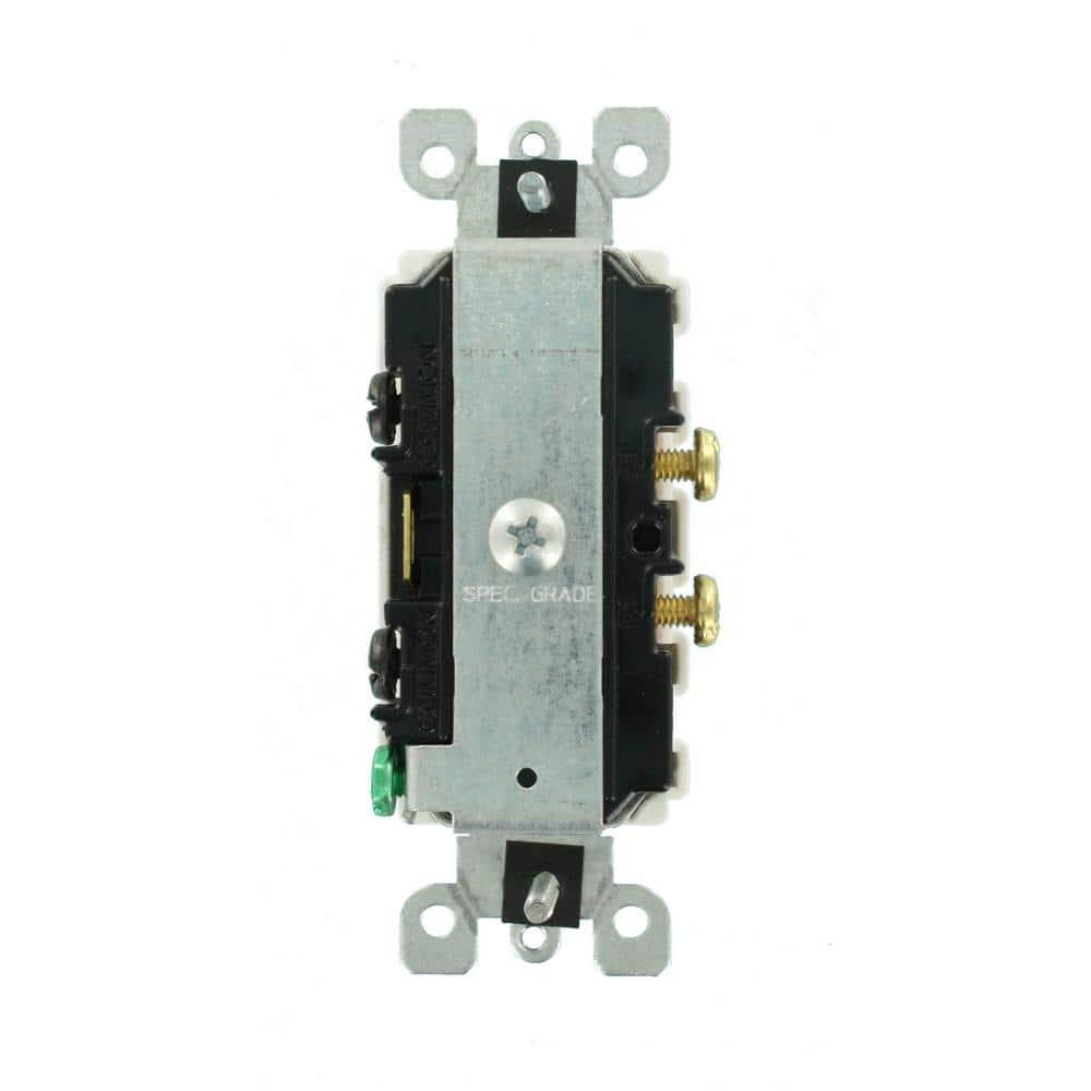 Leviton R02-5634-W Two Single-pole Switches