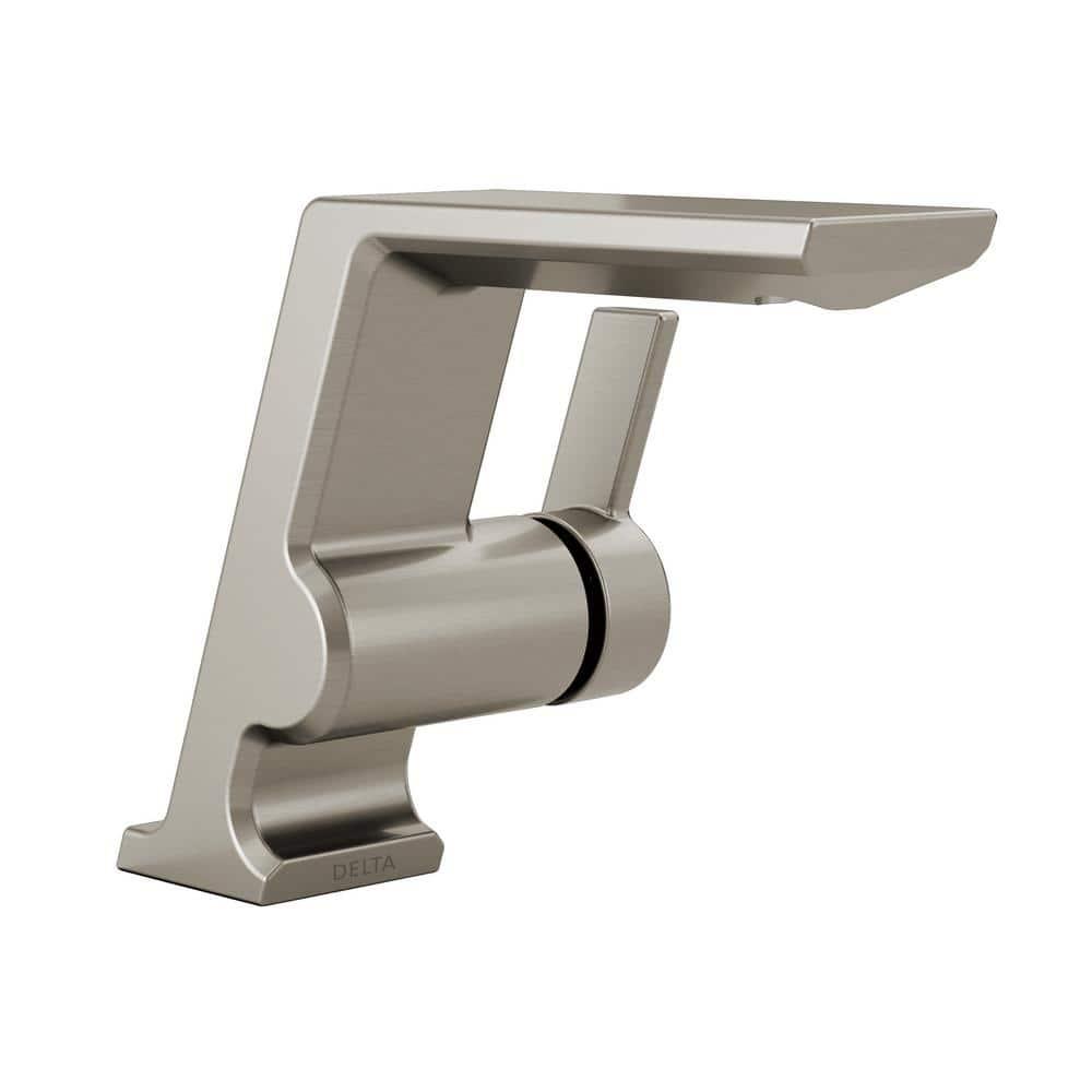 Pivotal Single Hole Bathroom Faucet with Drain Assembly