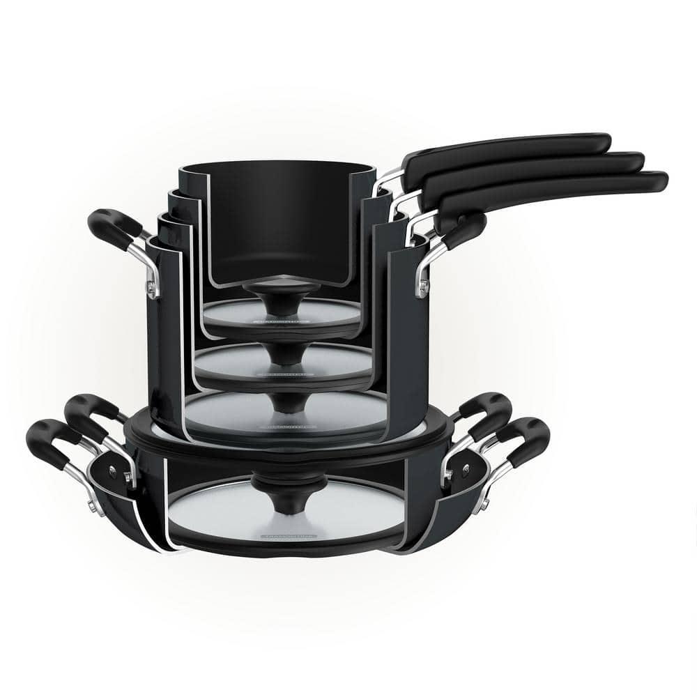 Tramontina Tramontina Aluminum Non Stick 11 Pc Nesting Cookware Set