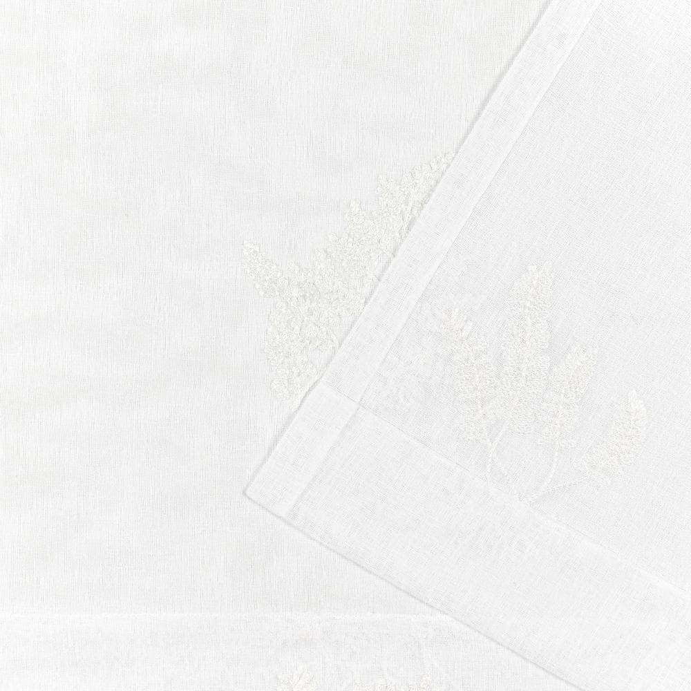 Nicole Miller Nicole Miller New York Mabel Sheer Rod Pocket Curtain Panels Pair (Set of 2)