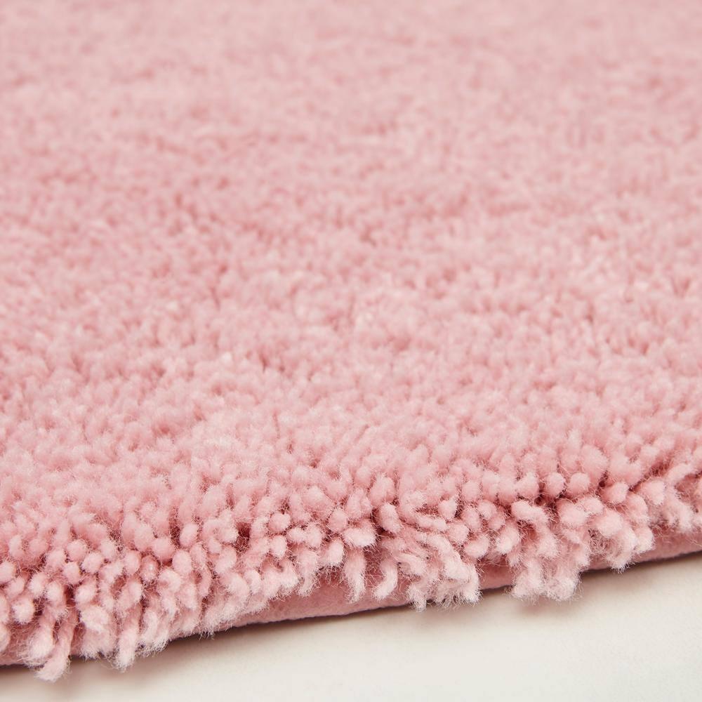 Mohawk Home Pure Perfection Nylon Bath Rug Scatter, Rose Pink 1'5" x 2'