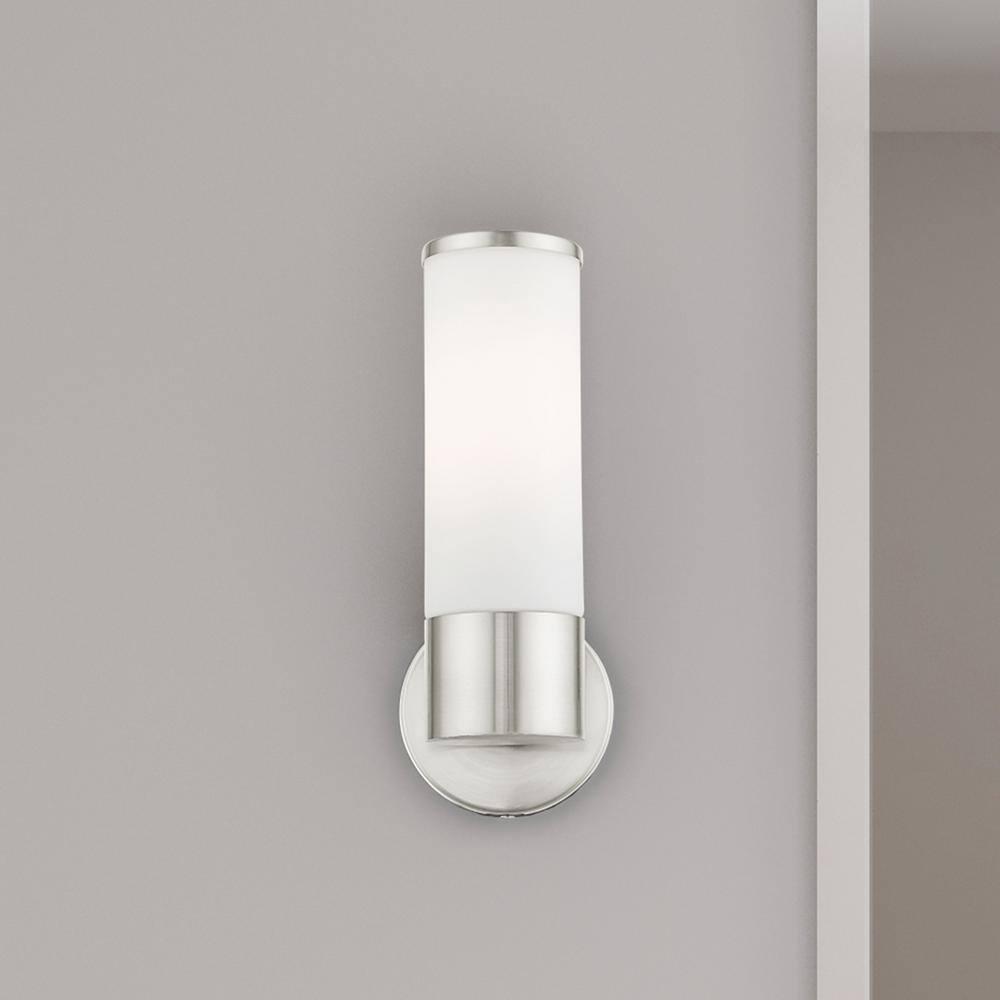 Livex Lighting Lindale 1 - Light Sconce in  Brushed Nickel