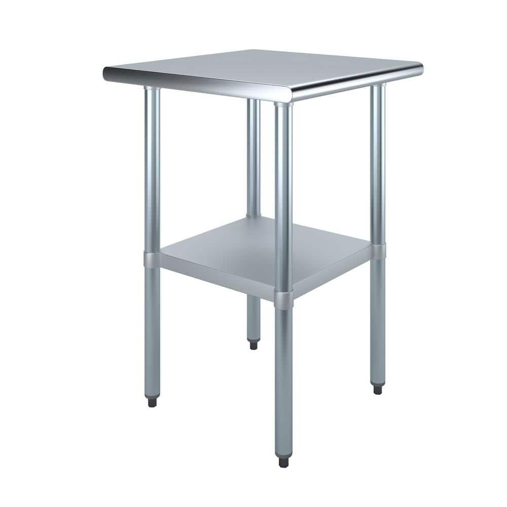 Amgood Stainless Steel Top Workbench