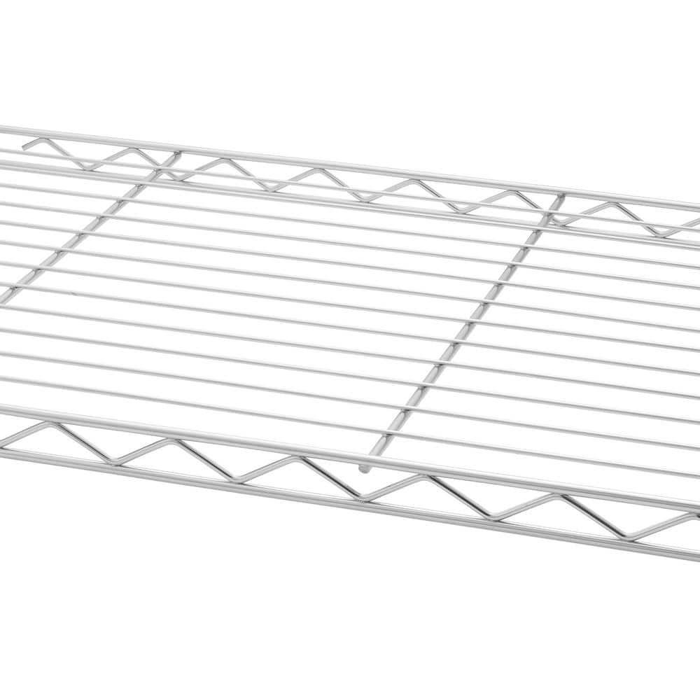 TRINITY EcoStorage® 24" Stainless Steel Kitchen Cart, NSF - Chrome