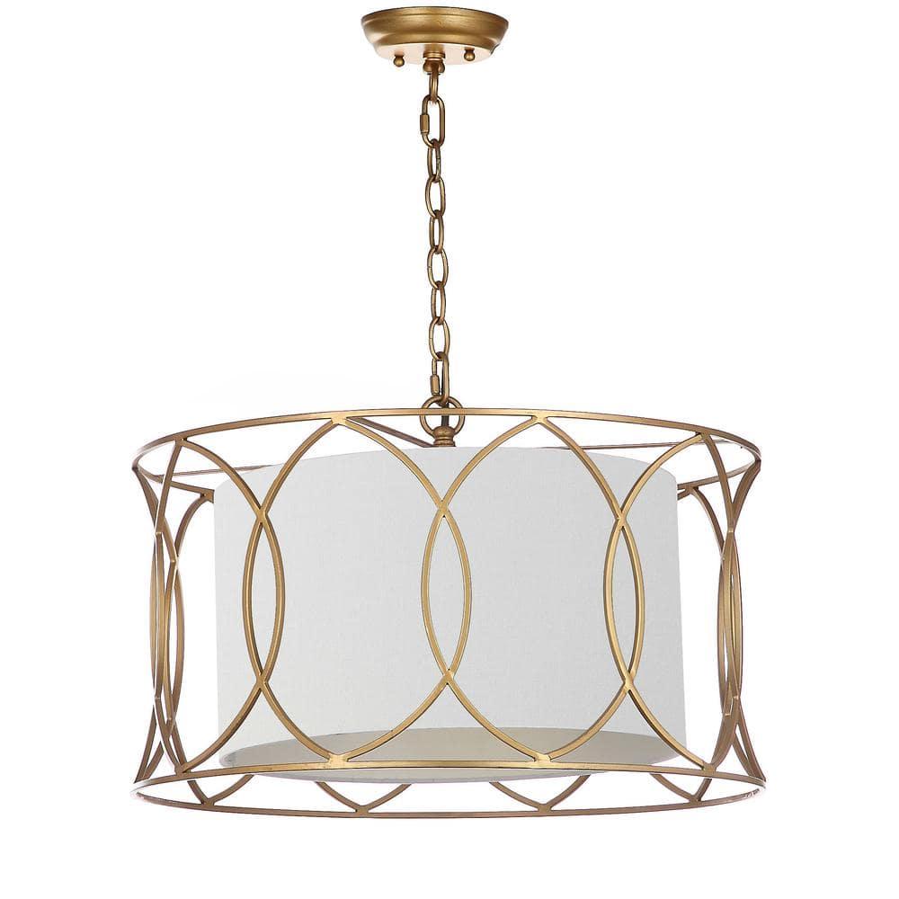 Silas Pendant Lamp - LIT4520 - Gold - Safavieh