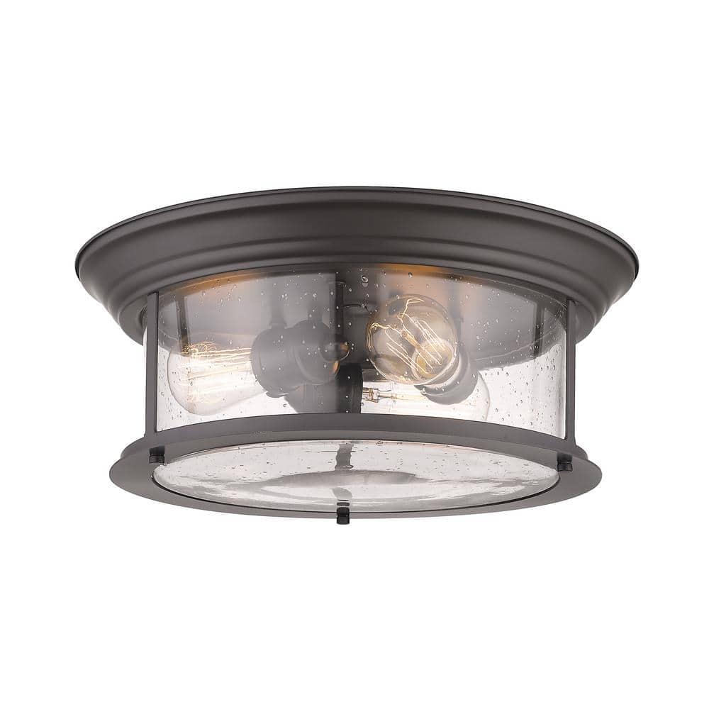 Z-Lite Sonna 3 - Light Flush Mount in  Bronze