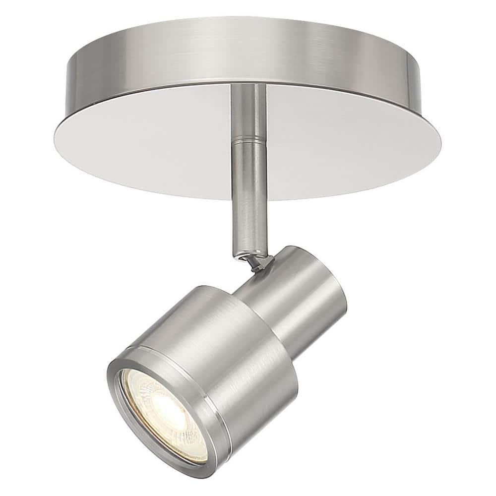 Access Lighting Lincoln 3 - Light Flush Mount in  Brushed Steel