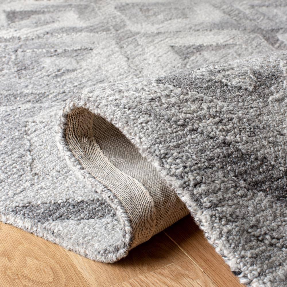Abstract ABT635 Hand Tufted Area Rug - Grey - 6'x9' - Safavieh.
