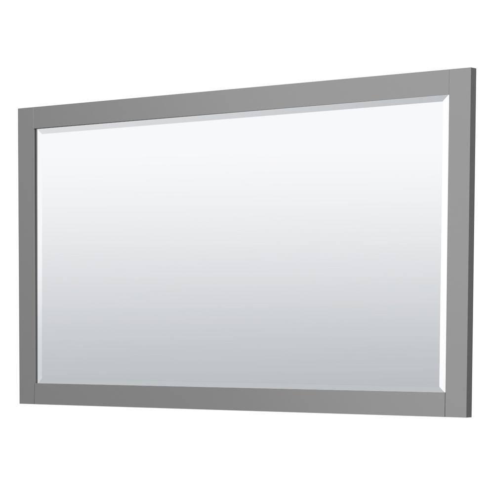 Wyndham Collection Miranda 66" Freestanding Double Bathroom Vanity with Cultured Marble Top with 58" Mirror