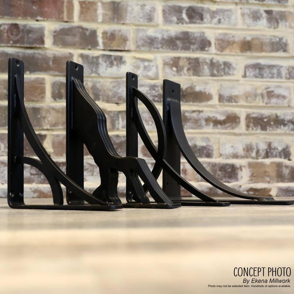 Ekena Millwork Bradford Wrought Iron Bracket