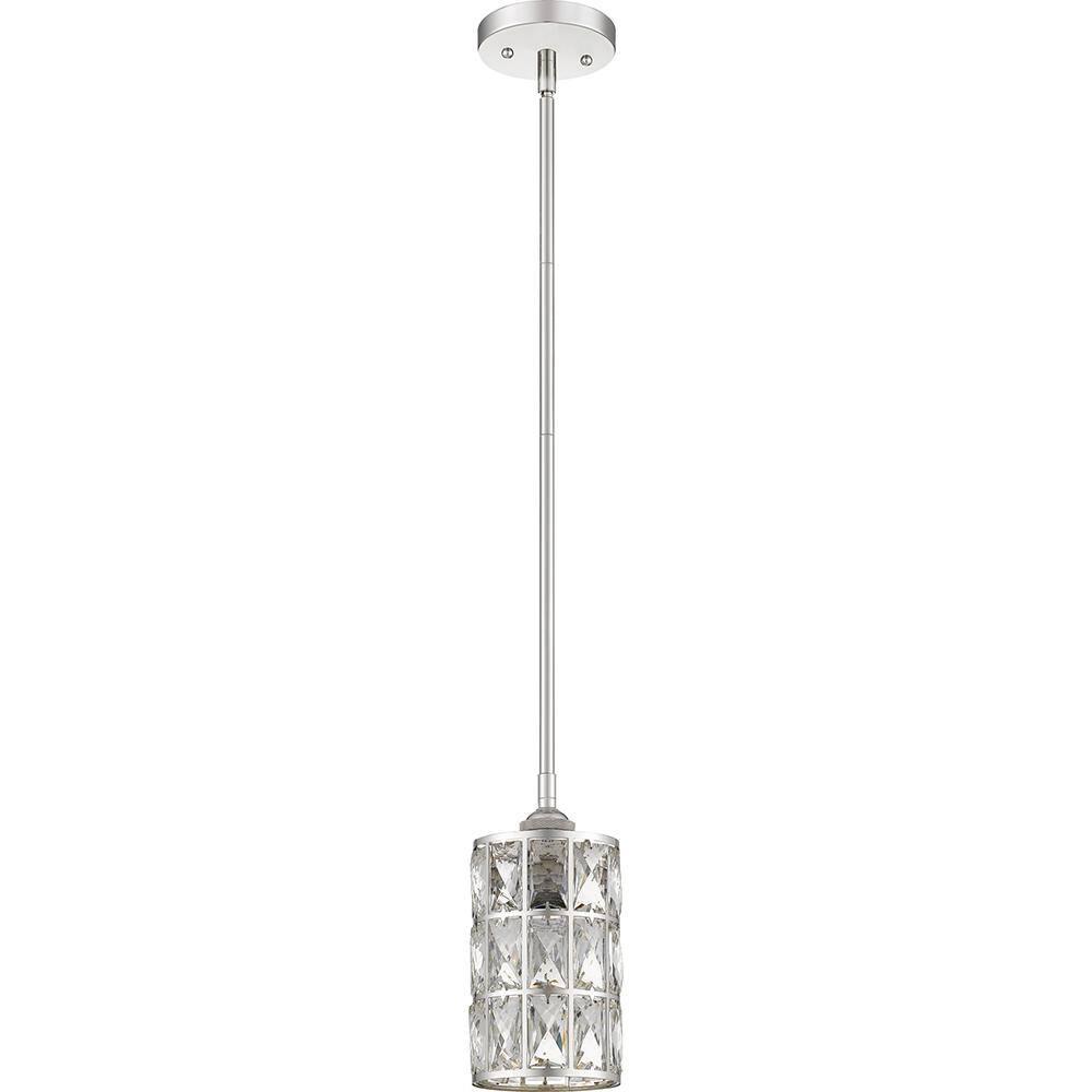 Quoizel Lighting Oliver 1 - Light Pendant in  Polished Nickel