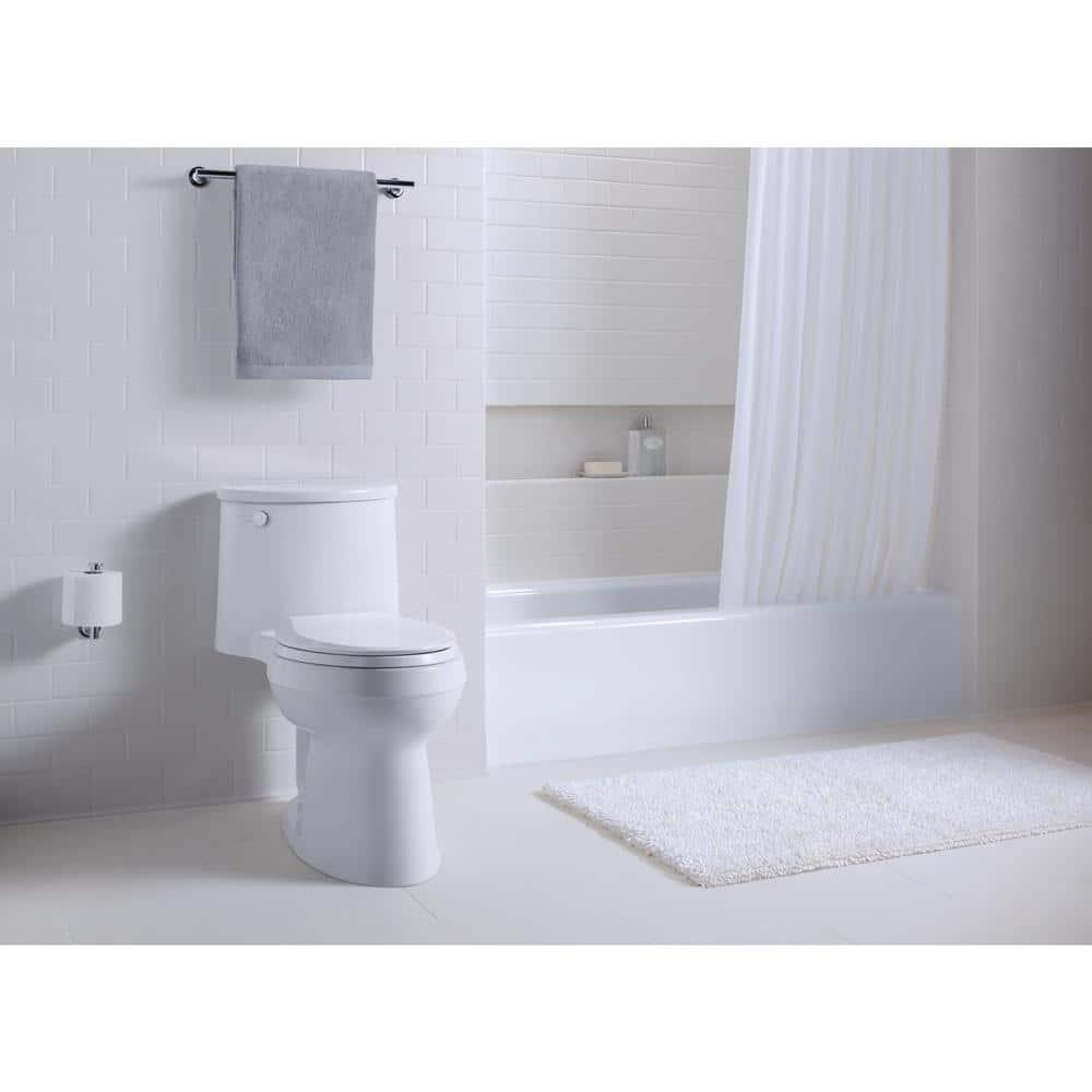 Adair 1.28 GPF Water Efficient Elongated One-Piece toilet (Seat Included)