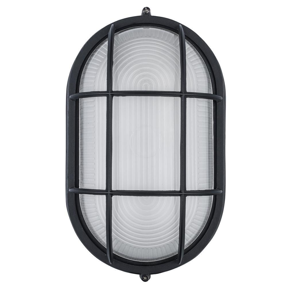 Trans Globe Lighting 41015 6.5" Width 1 Light Flush Mount Bulkhead Outdoor Wall Sconce -