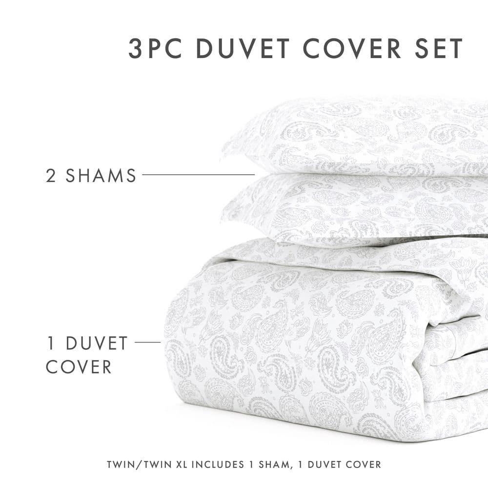 Simply Soft Traditional Paisley Duvet Cover Set