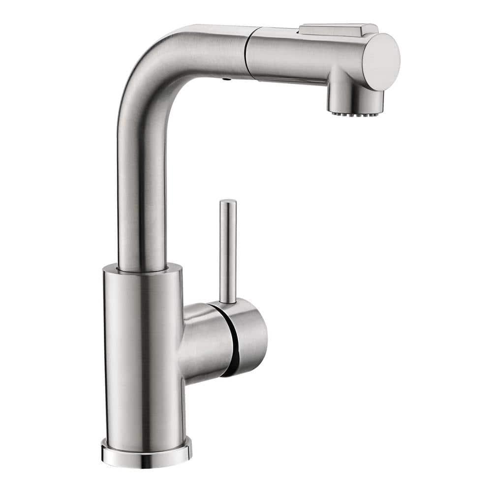 LOONGFIELD Sink Faucet, Kitchen Faucets With Pull Down Sprayer, Bathroom Sink Faucets Mini Bar Prep Faucet ASTARQ-W1932P171710