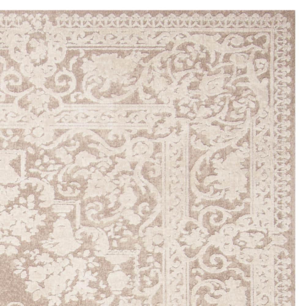 Reflection RFT664 Power Loomed Indoor Area Rug - 8'x10' - Beige/Cream - Safavieh