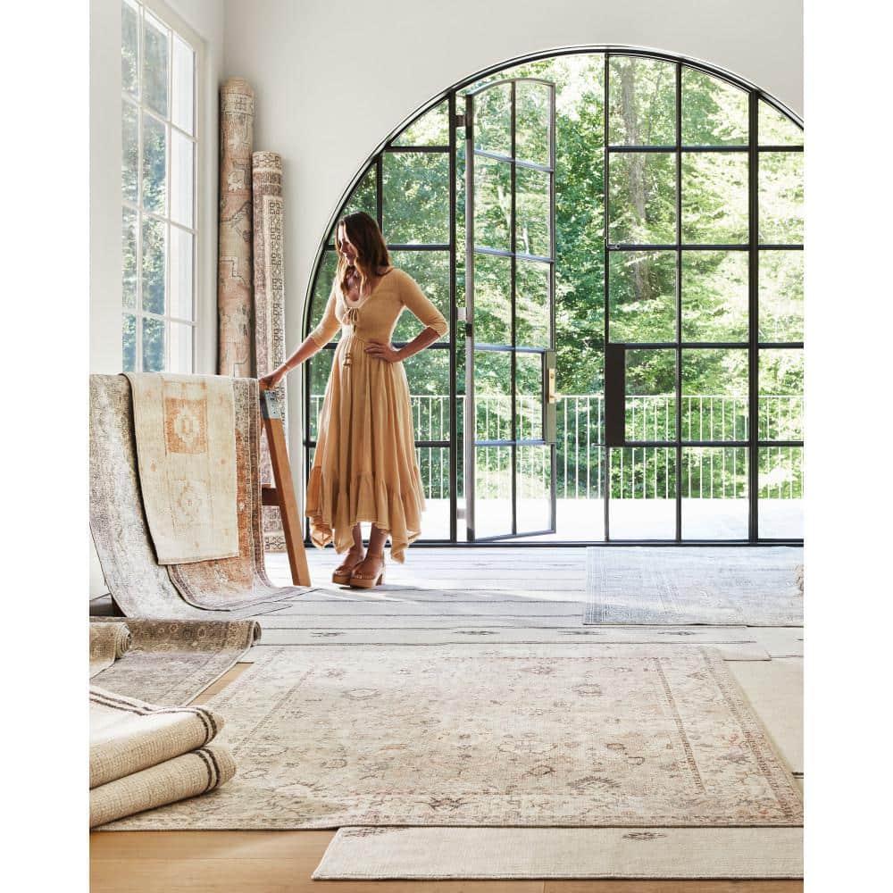 Becki Owens x Livabliss Oriental Vintage Camel Area Rug