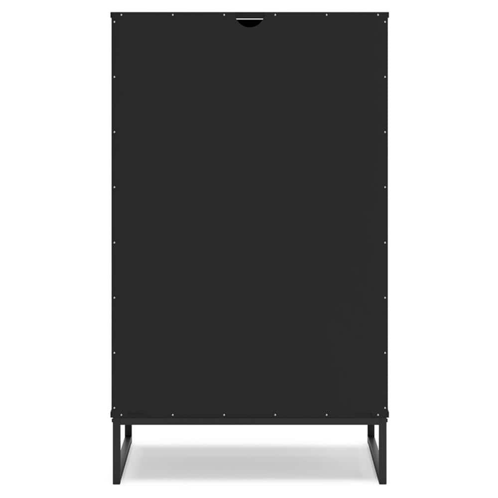 Signature Design by Ashley Socalle 5 Drawer Dresser, Black