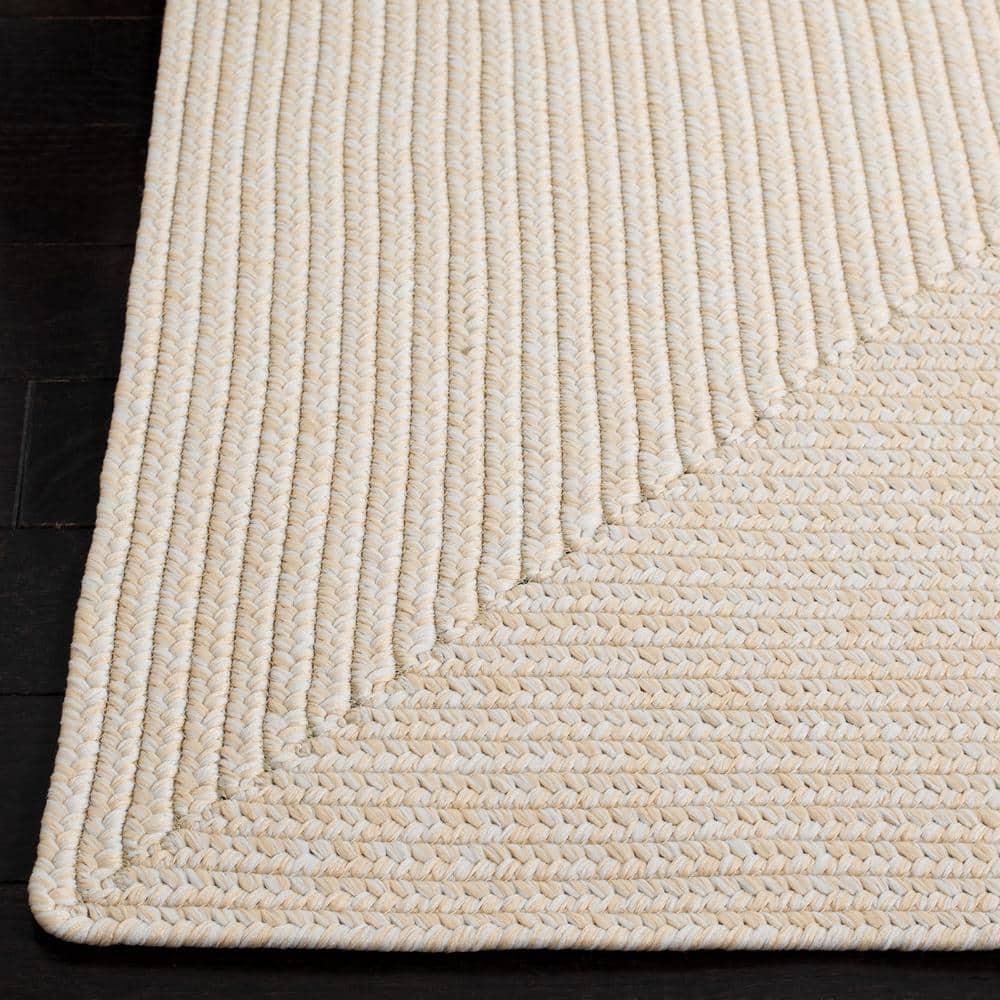 Safavieh Braided  10'-0" x 14'-0"  Hand Woven Rug in Ivory / Beige