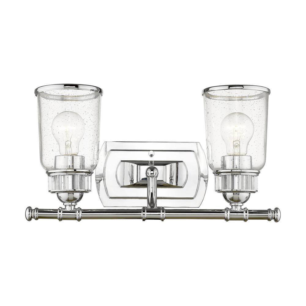 Livex Lighting Lawrenceville 2 - Light Vanity in  Polished Chrome