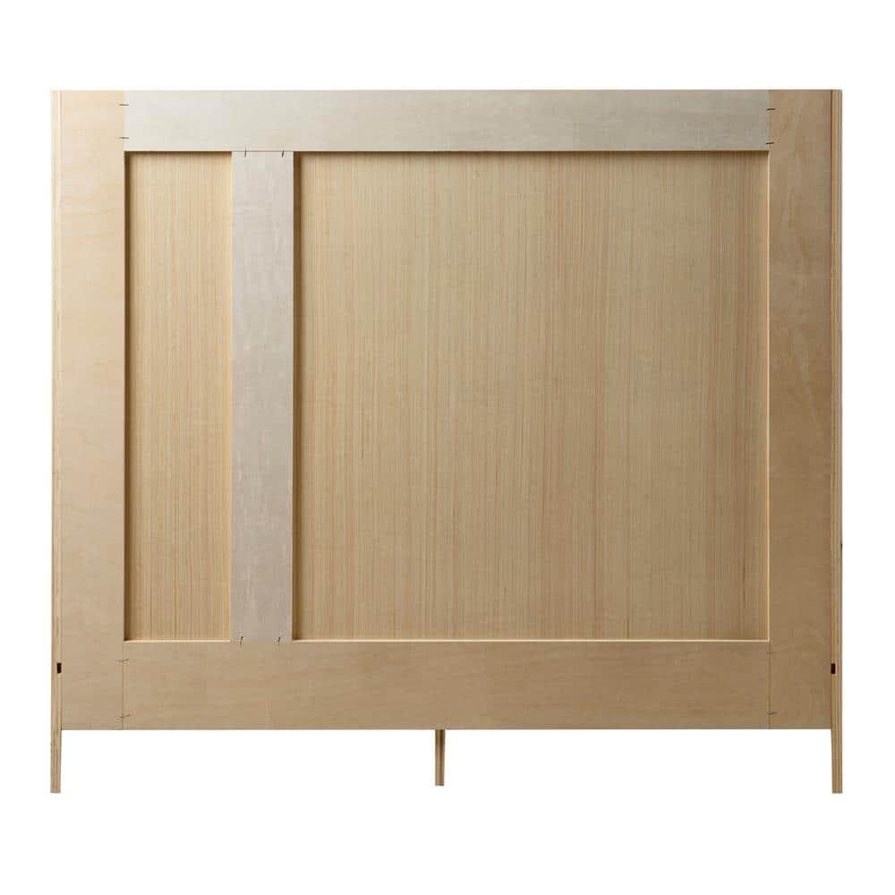 Design House Brookings 36 Inch Bathroom Vanity, Ready to Assemble, Solid Wood, Sherwin Williams – Design House, 587097