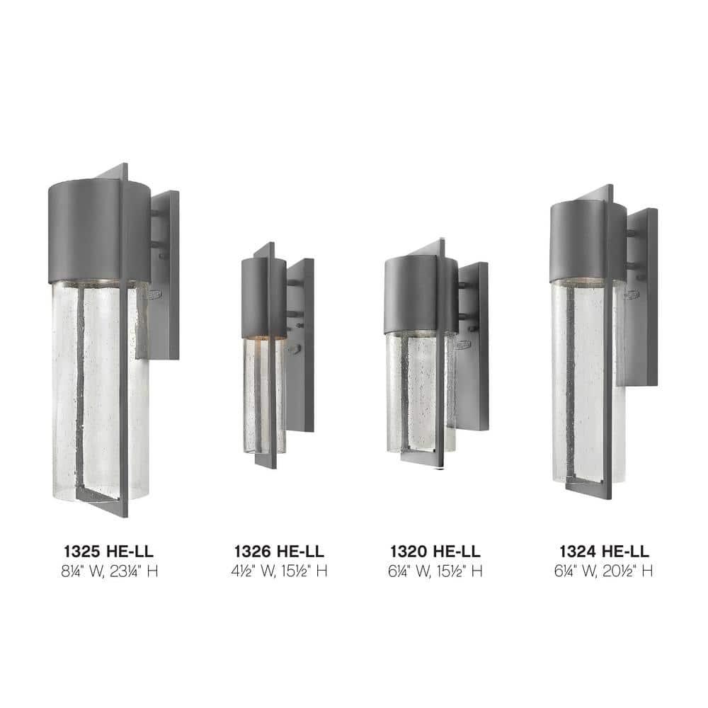 Shelter 1-Light Outdoor Sconce