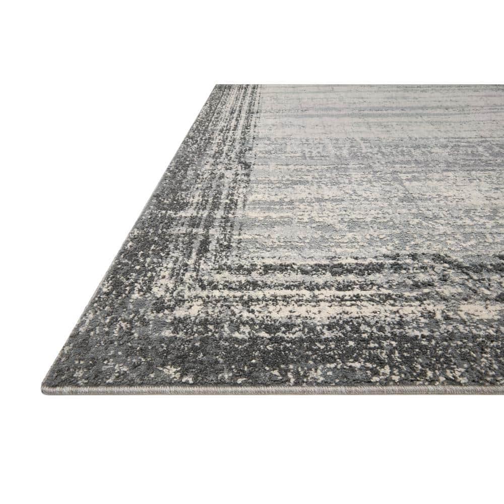 AUS-02 Pebble, Charcoal 11-2" x 15 Size Rug