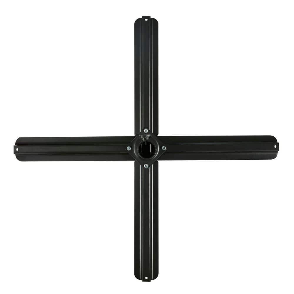 Westin Outdoor Heavy Duty Patio Umbrella Cross Brace Stand, Black