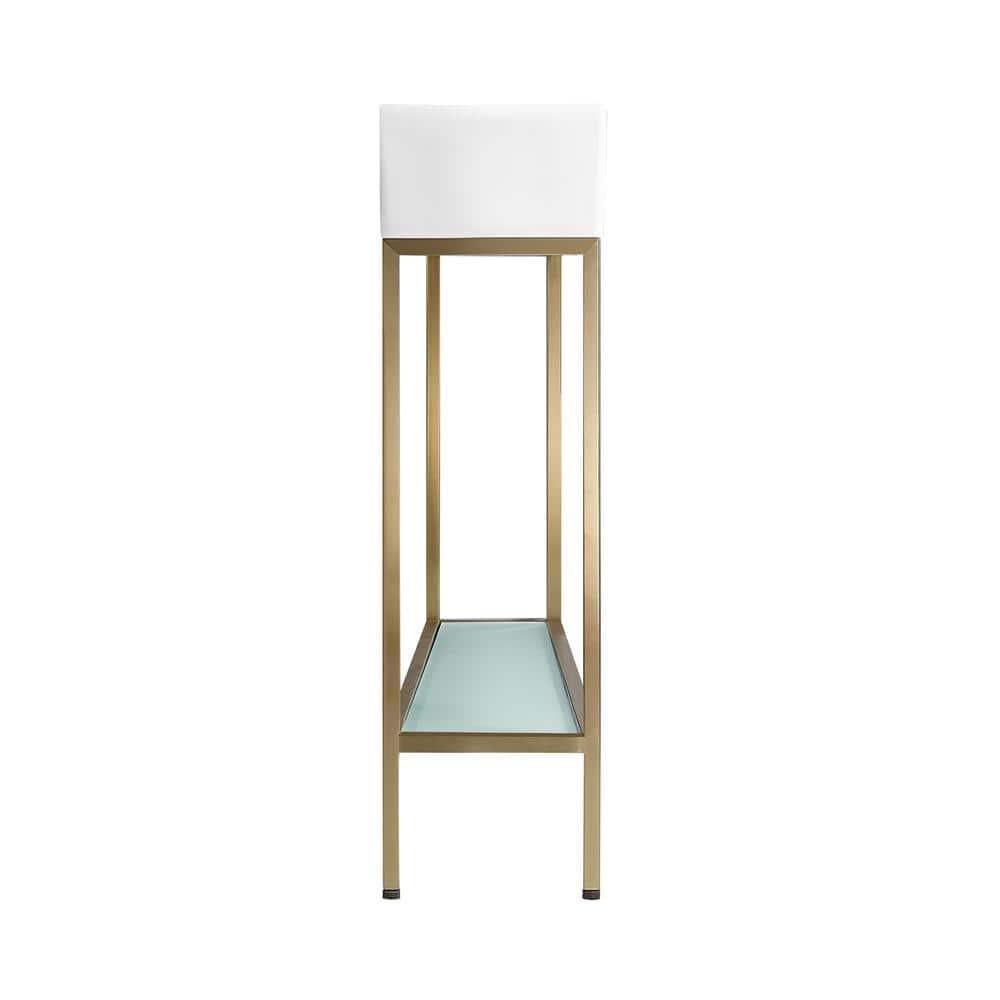 Pierre 19.5 Single, Freestanding, Open Shelf, Frame Bathroom Vanity