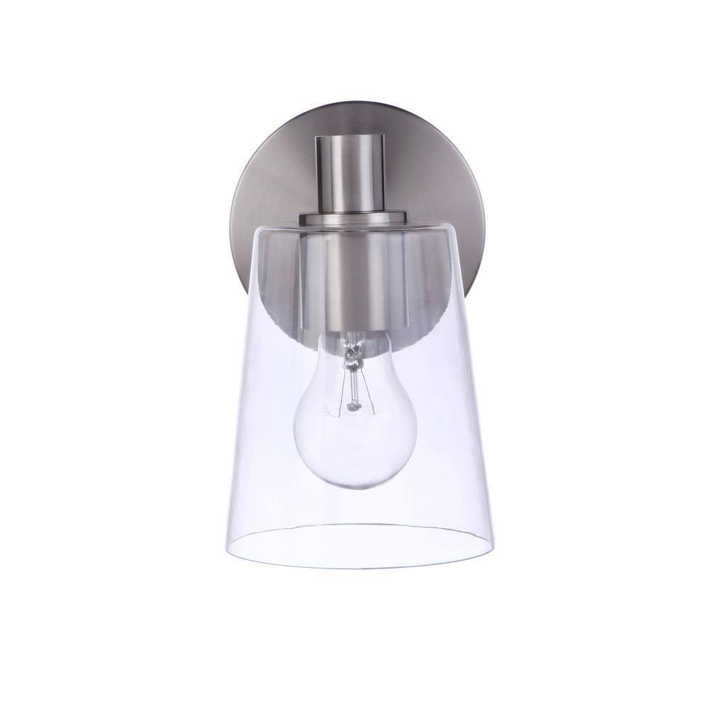 Craftmade Lighting Emilio 1 - Light Wall Light in  Brushed Polished Nickel