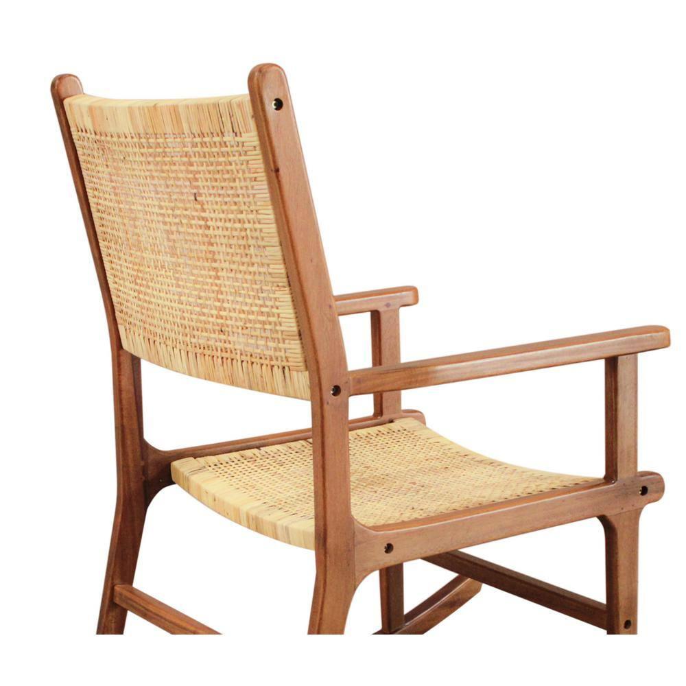 Carolina Living Karson Rocking Chair - Caramel
