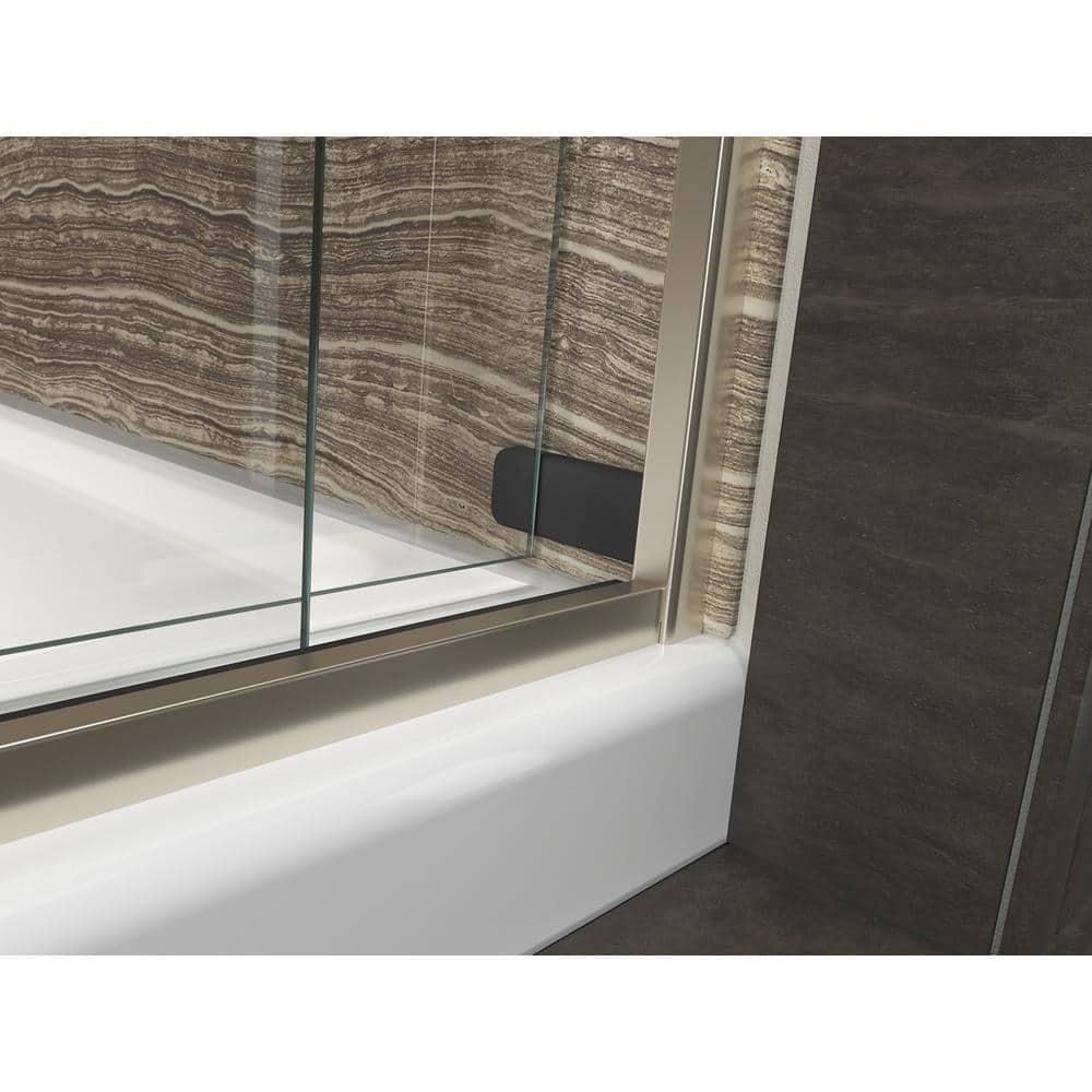 Levity 59.63" x 74" Bypass Shower Door with CleanCoat® Technology