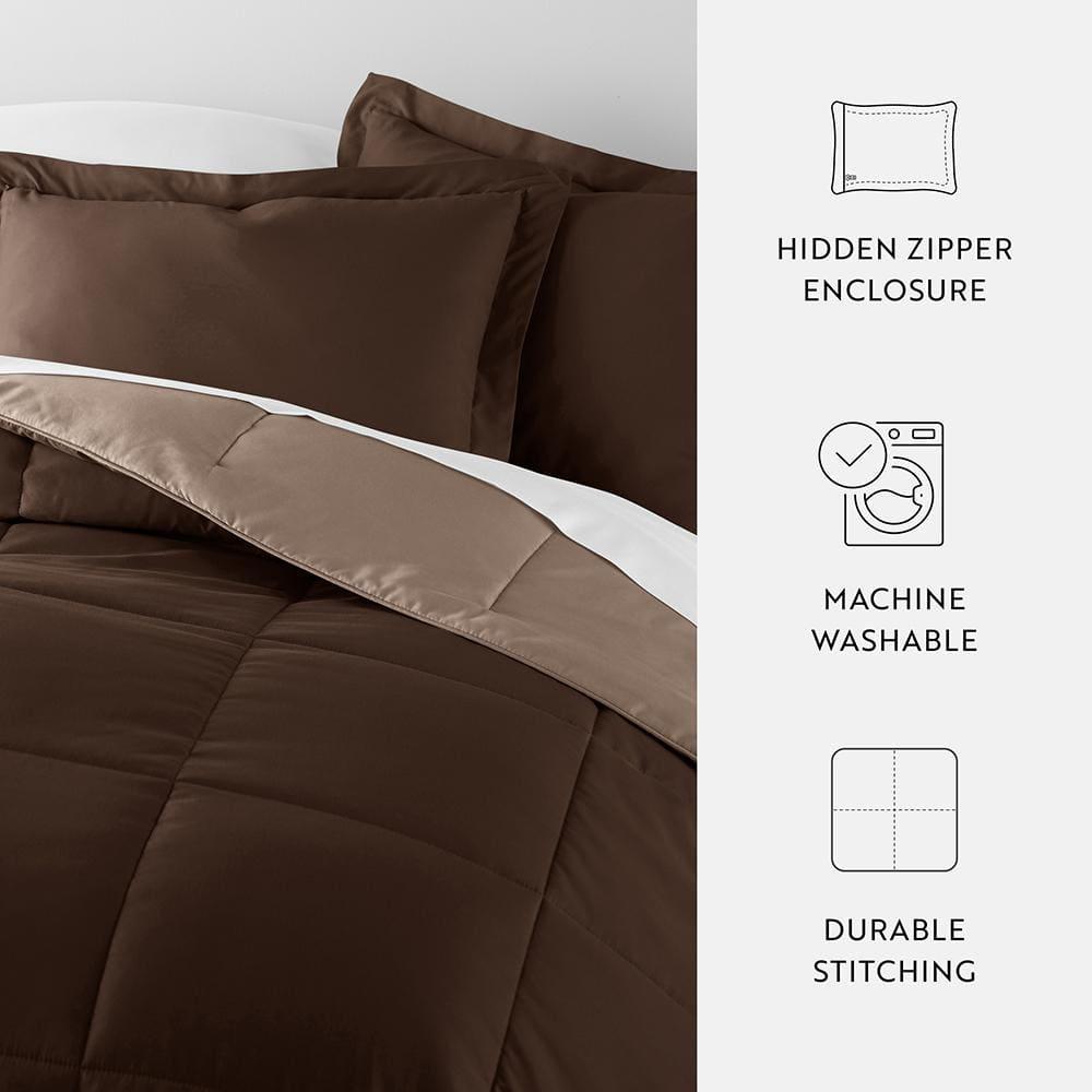 Becky Cameron Reversible Down-Alternative Comforter Bedding Set