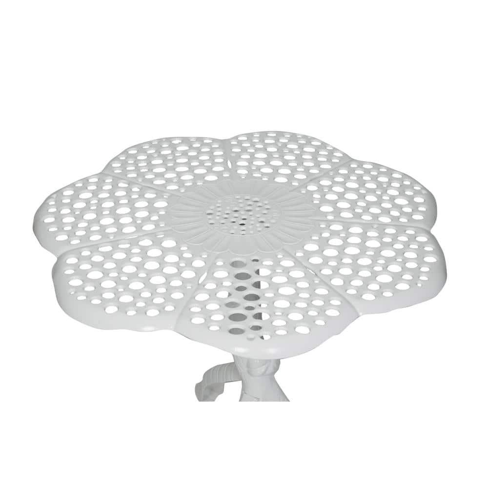 Gracie Oaks Whaley 2 - Person Metal Patio Dining Set