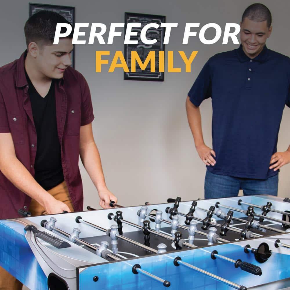 Hathaway Matrix 7-in-1 Multi-Game Table with Foosball, Pool, Tennis, 54-in