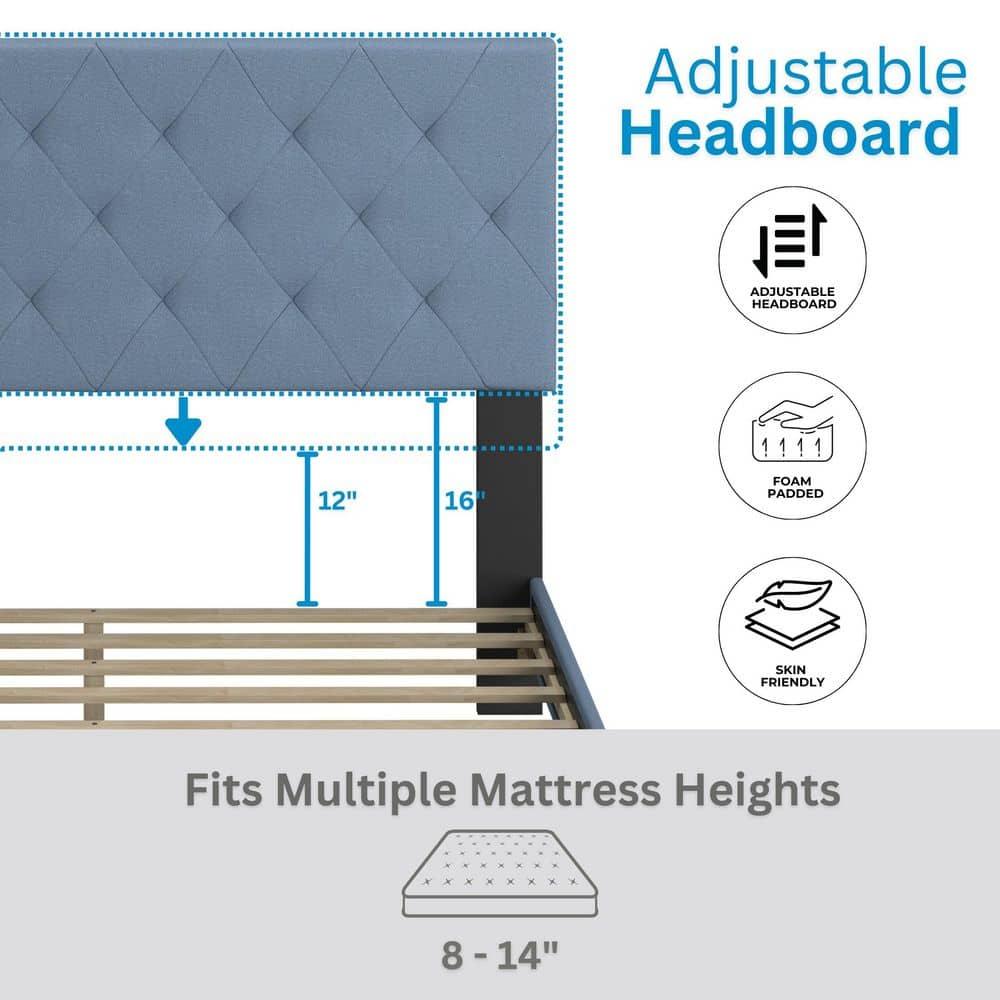 Boyd Sleep CHBU961QN Clara Upholstered  Platform  Bed