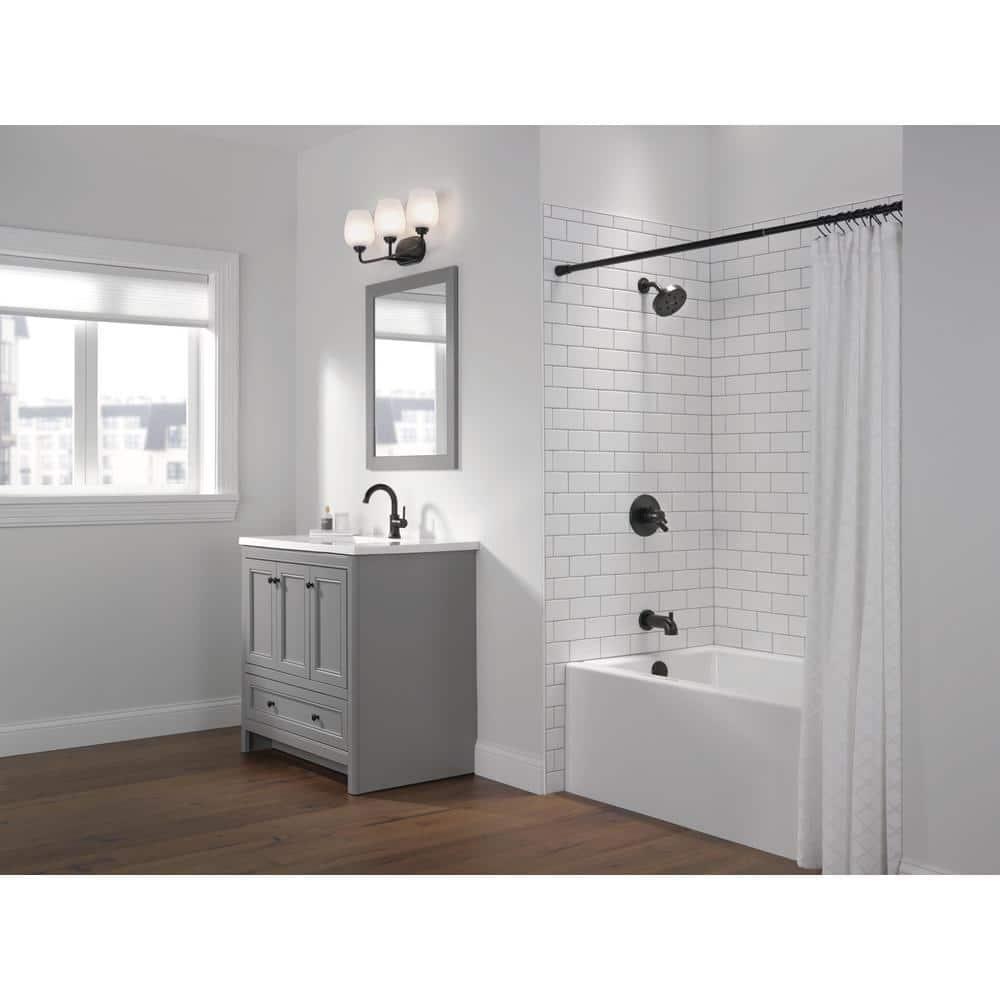 Trinsic Single Hole Bathroom Faucet with Drain Assembly, Single Handle Bathroom Sink Faucet