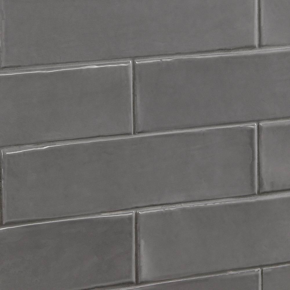 Midland 3'' W x 12'' L Polished Ceramic Subway Tile (5.38 sq. ft. / box)