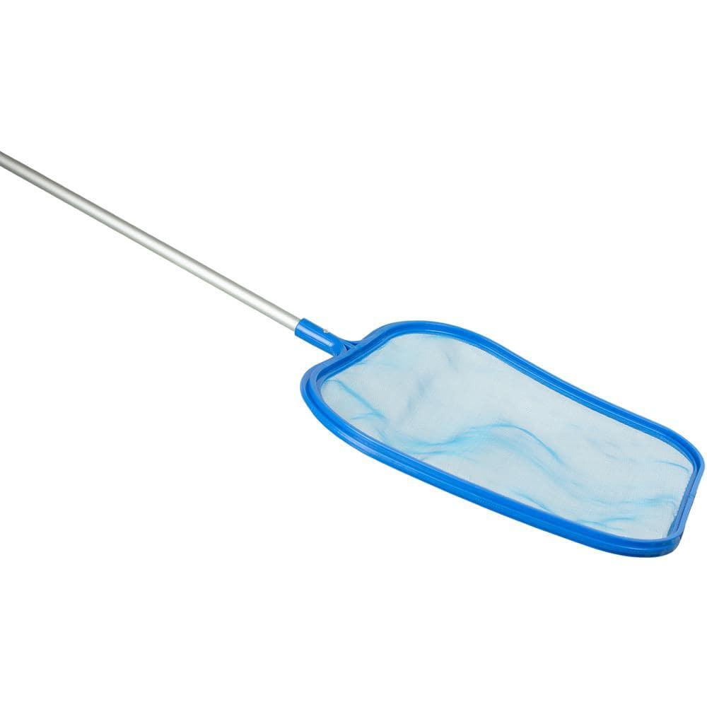 Poolmaster Swimming Pool Leaf Skimmer with 4" 2pc Pole - Essential Collection